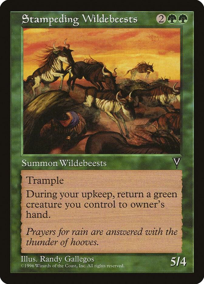 Stampeding Wildebeests  (Visions)  | Good Games Adelaide SA