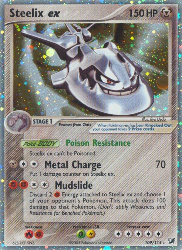 Steelix ex 109/115 (Unseen Forces)  - Holofoil | Good Games Adelaide SA