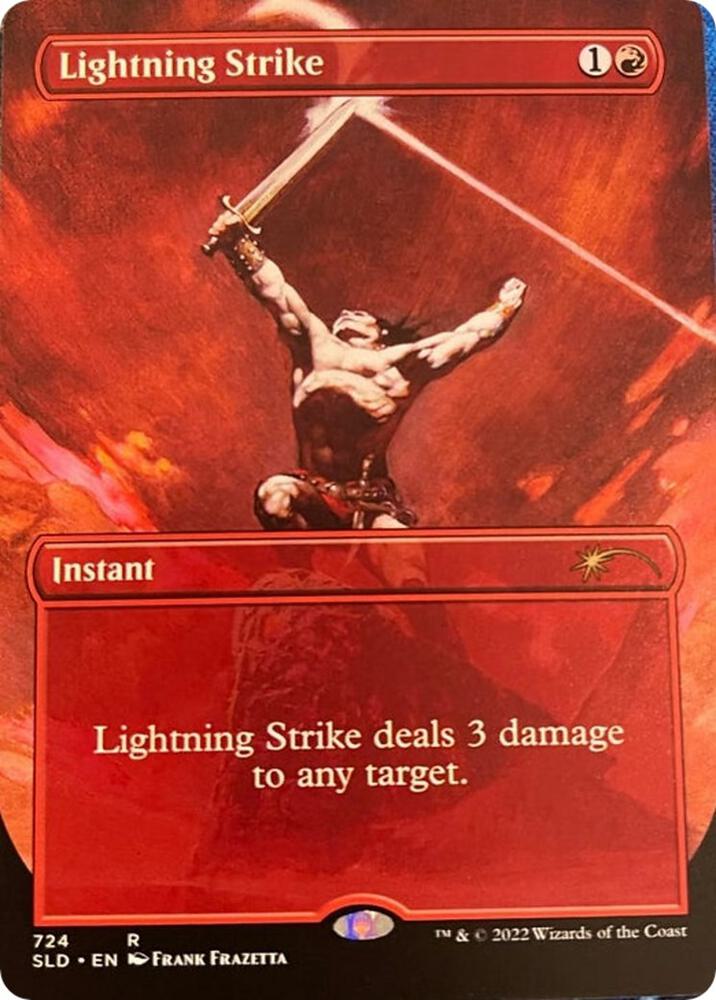 Lightning Strike 724 (Secret Lair Drop Series)  - Foil | Good Games Adelaide SA