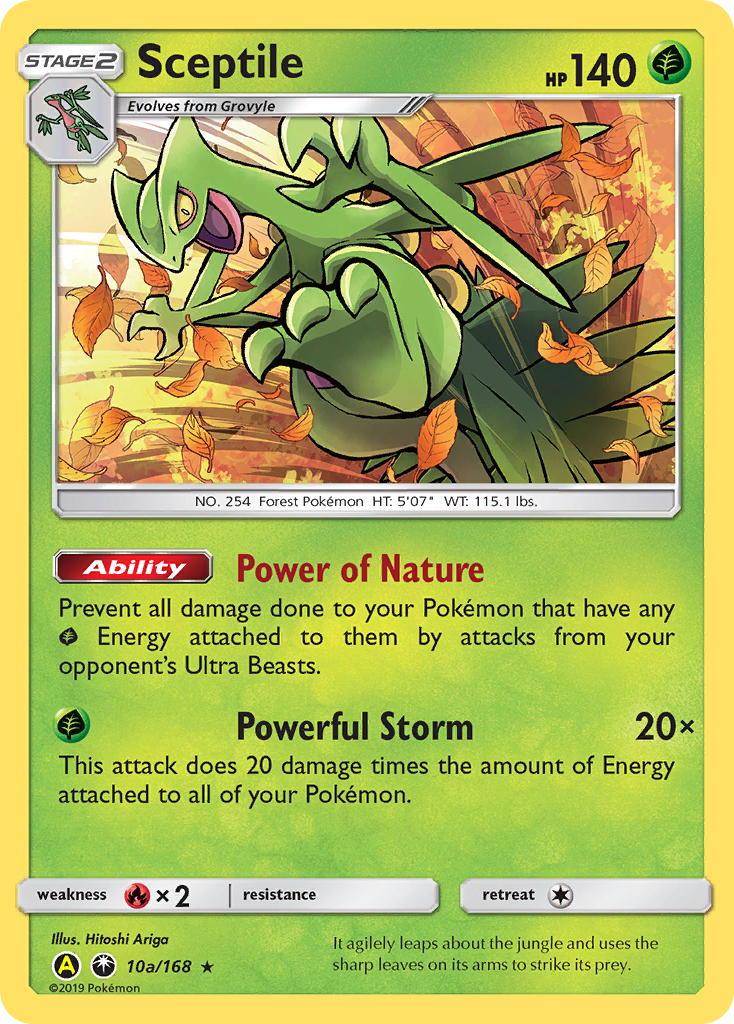 Sceptile (10a/168) [Alternate Art Promos] | Good Games Adelaide SA