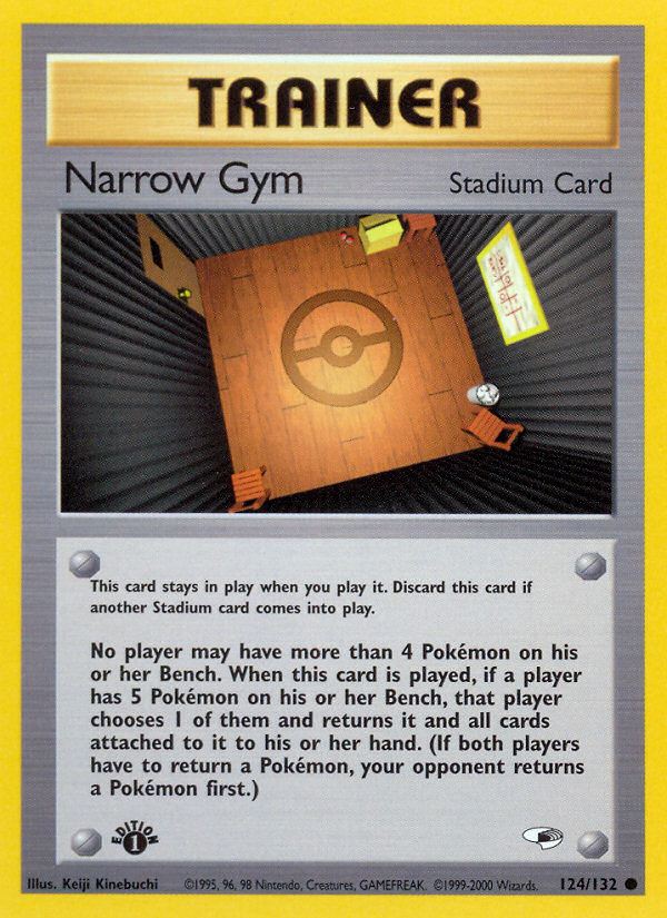 Narrow Gym (124/132) [Gym Heroes 1st Edition] | Good Games Adelaide SA