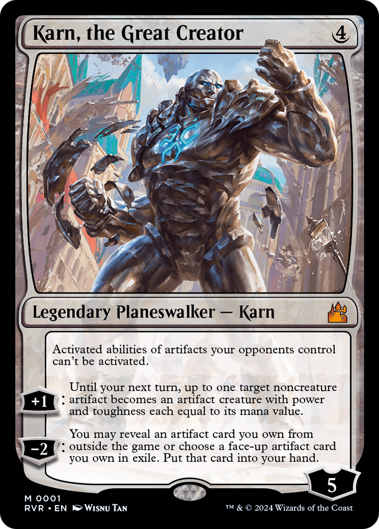 Karn, the Great Creator [Ravnica Remastered] | Good Games Adelaide SA