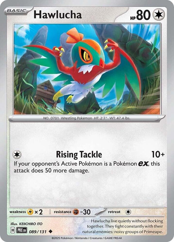 Hawlucha (089/131) [Scarlet & Violet: Prismatic Evolutions] | Good Games Adelaide SA