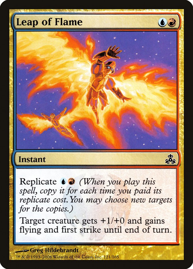 Leap of Flame 121 (Guildpact)  - Foil | Good Games Adelaide SA