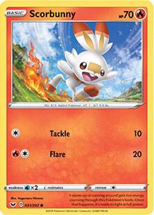 Scorbunny 031 202 Premium Collection 031/202 (Miscellaneous Cards & Products)  - Holofoil | Good Games Adelaide SA