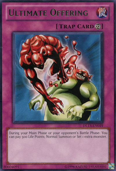 Ultimate Offering (Green) [DL13-EN019] Rare | Good Games Adelaide SA