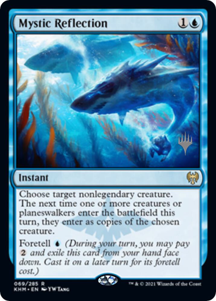 Mystic Reflection 69 (Promo Pack: Kaldheim)  - Foil | Good Games Adelaide SA