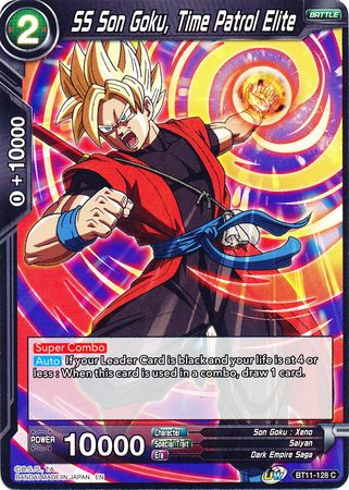 SS Son Goku, Time Patrol Elite [BT11-128] | Good Games Adelaide SA
