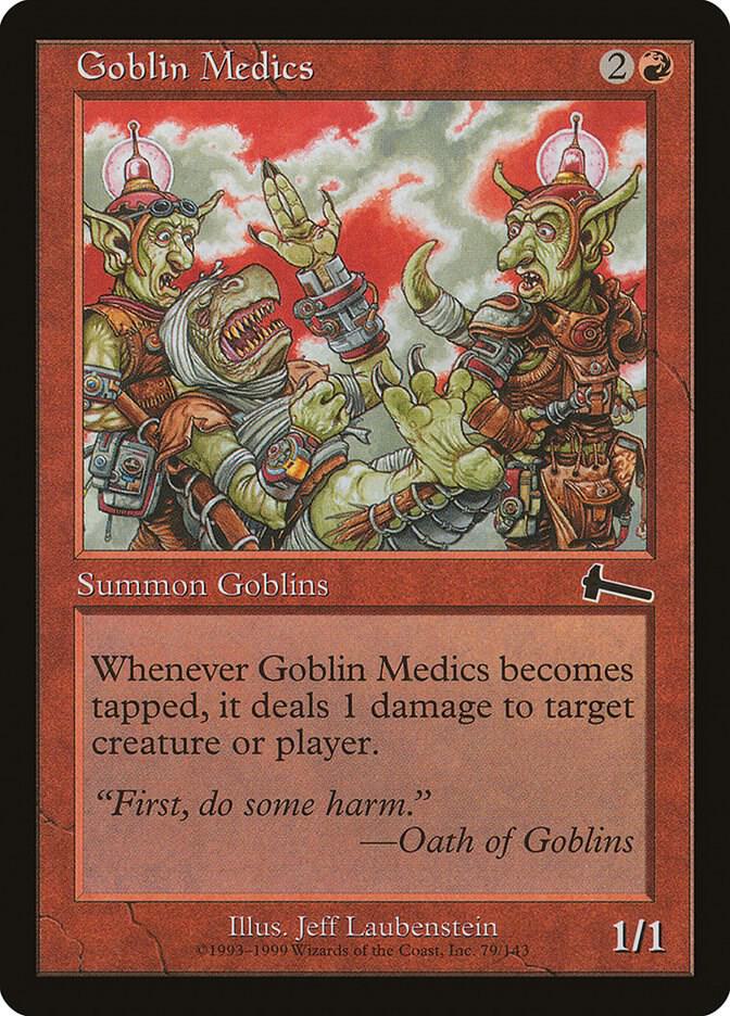 Goblin Medics 79 (Urza's Legacy)  - Foil | Good Games Adelaide SA