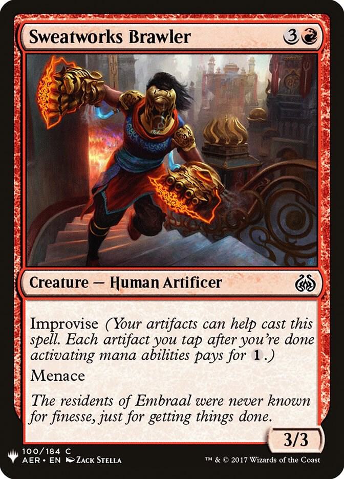 Sweatworks Brawler 100 (The List Reprints)  | Good Games Adelaide SA