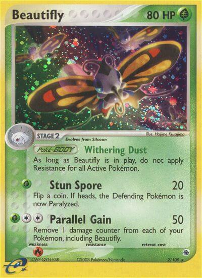 Beautifly 2/109 (Ruby and Sapphire)  - Holofoil | Good Games Adelaide SA