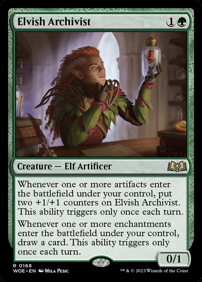 Elvish Archivist 168 (Wilds of Eldraine)  | Good Games Adelaide SA
