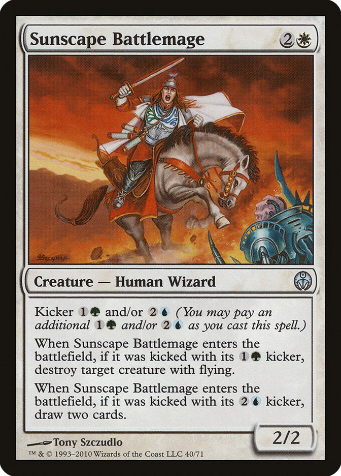 Sunscape Battlemage [Duel Decks: Phyrexia vs. the Coalition] | Good Games Adelaide SA