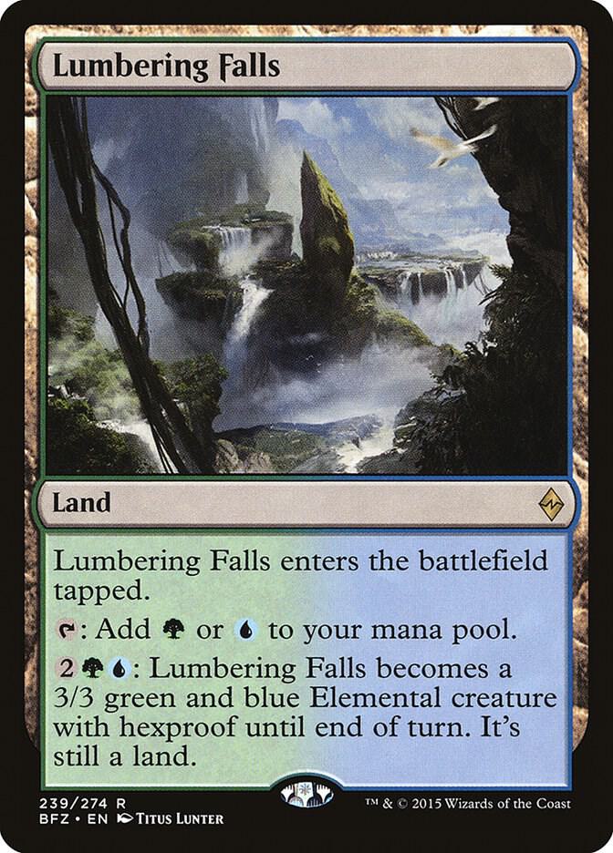 Lumbering Falls 239 (Battle for Zendikar)  | Good Games Adelaide SA
