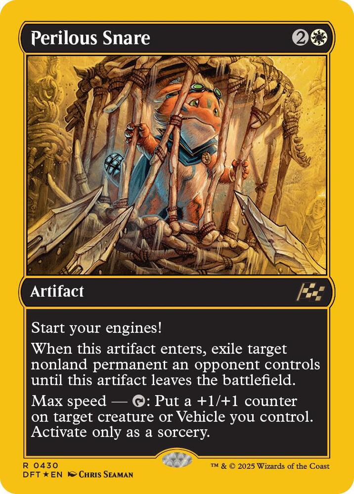 Perilous Snare 430 (Aetherdrift)  - Foil | Good Games Adelaide SA
