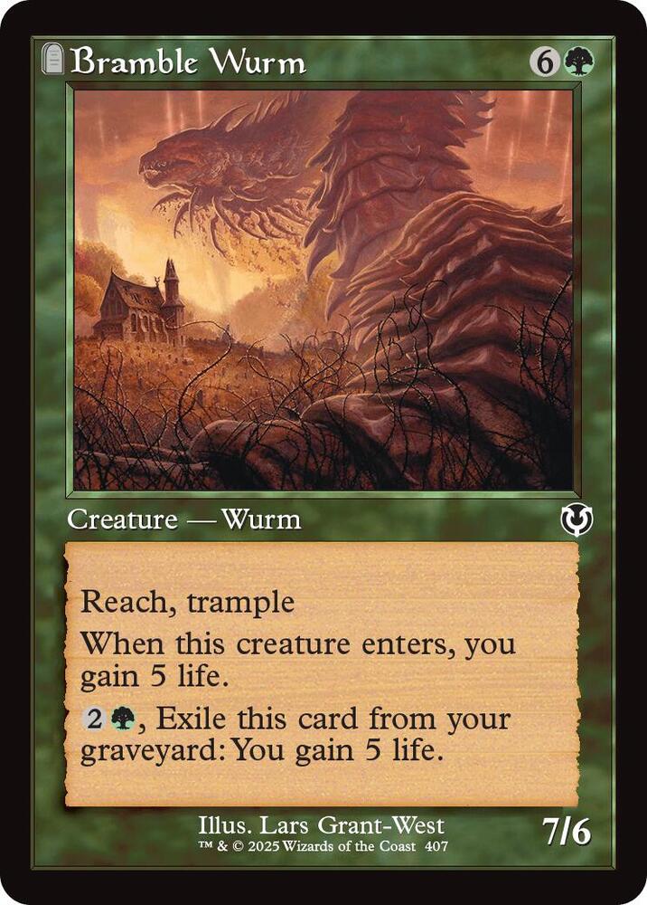 Bramble Wurm 407 (Innistrad Remastered)  | Good Games Adelaide SA
