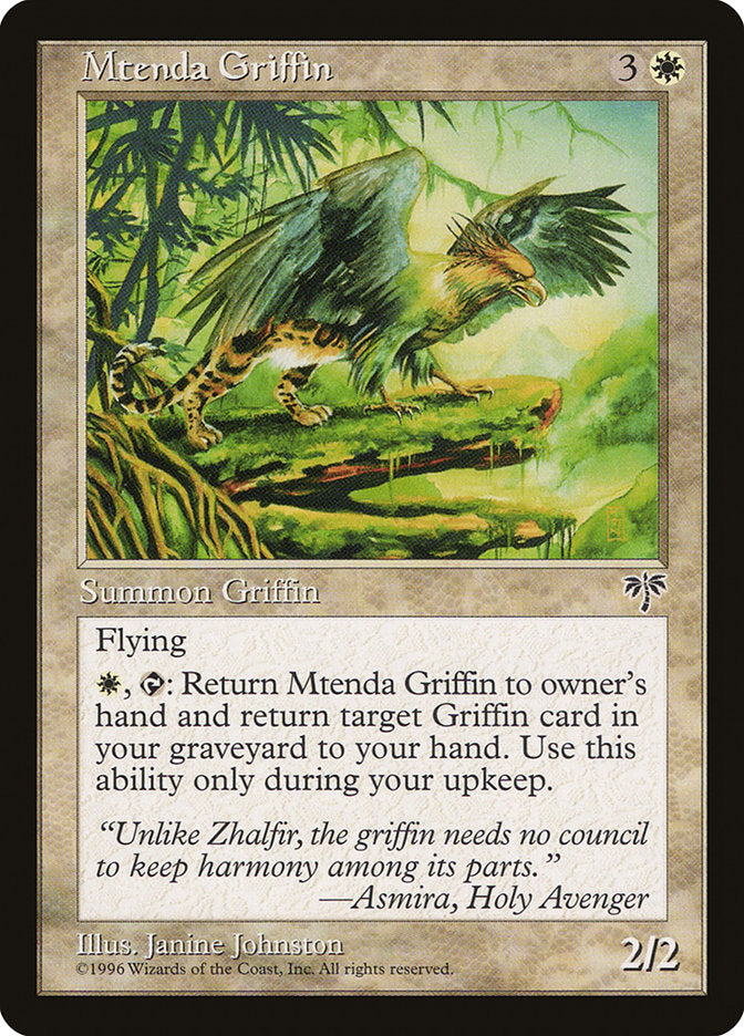 Mtenda Griffin  (Mirage)  | Good Games Adelaide SA