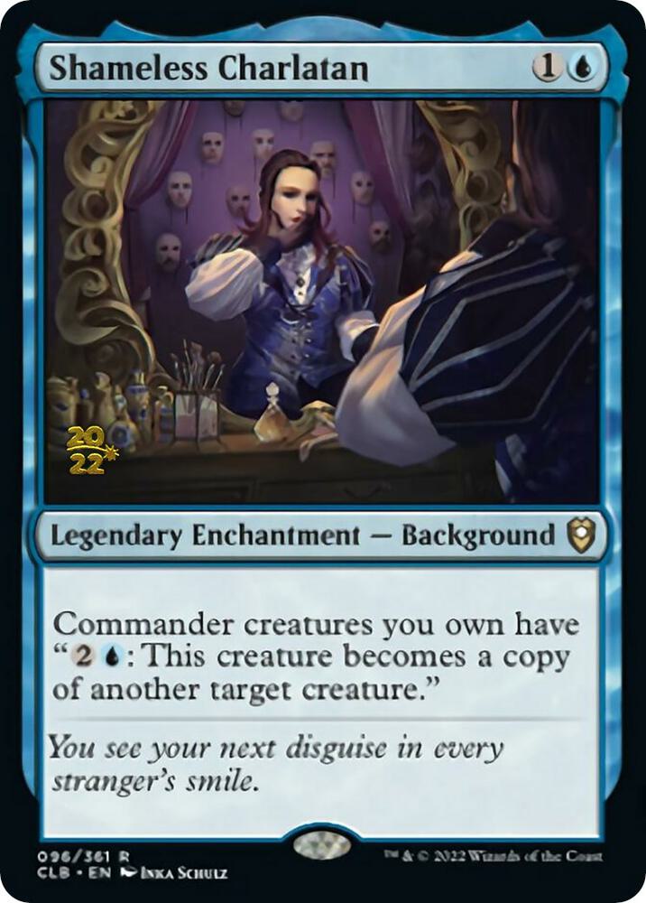 Shameless Charlatan 96 (Prerelease Cards)  - Foil | Good Games Adelaide SA