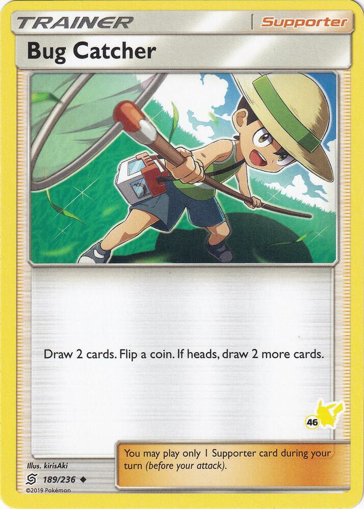 Bug Catcher 189 236 46 Pikachu Stamped 189/236 (Battle Academy)  | Good Games Adelaide SA