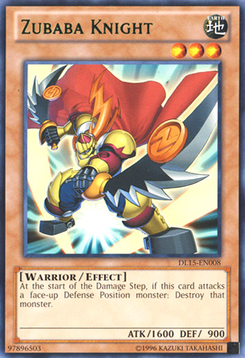 Zubaba Knight (Green) [DL15-EN008] Rare | Good Games Adelaide SA