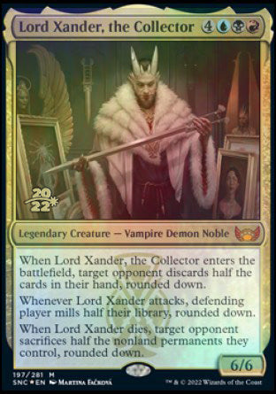 Lord Xander, the Collector [Streets of New Capenna Prerelease Promos] | Good Games Adelaide SA