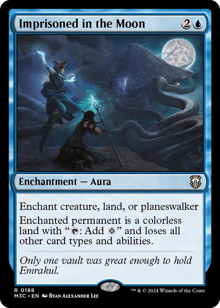 Imprisoned in the Moon 188/411 (Commander: Modern Horizons 3)  - Ripple Foil | Good Games Adelaide SA