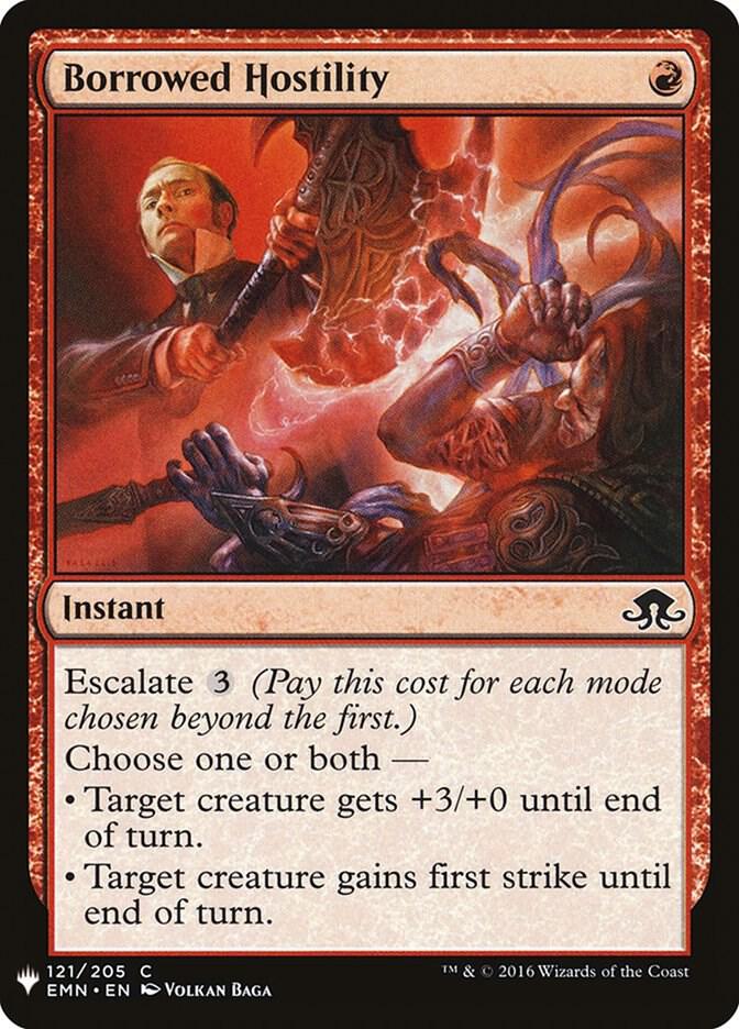 Borrowed Hostility 121 (The List Reprints)  | Good Games Adelaide SA