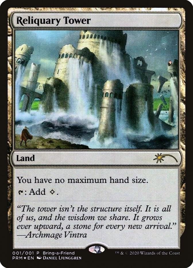 Reliquary Tower Bring a Friend Promo 1 (Unique and Miscellaneous Promos)  - Foil | Good Games Adelaide SA
