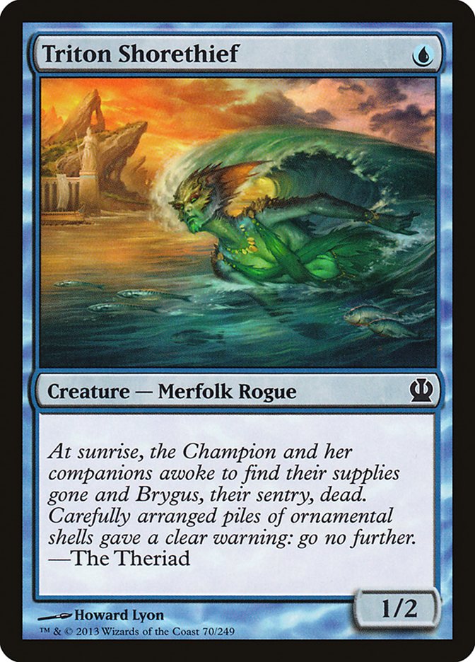 Triton Shorethief 70 (Theros)  - Foil | Good Games Adelaide SA