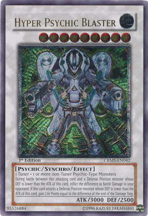 Hyper Psychic Blaster [CRMS-EN042] Ultimate Rare | Good Games Adelaide SA