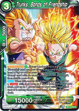 Trunks, Bonds of Friendship [BT11-079] | Good Games Adelaide SA