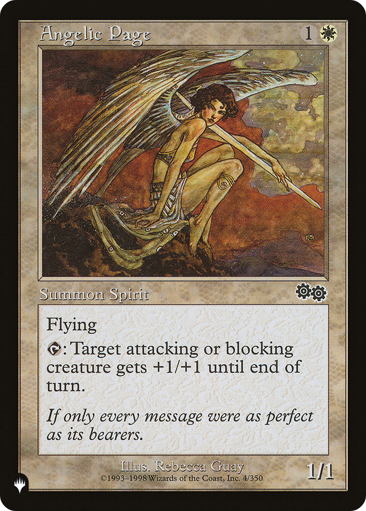 Angelic Page [The List Reprints] | Good Games Adelaide SA