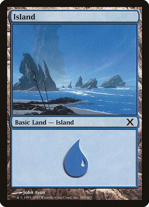 Island 369 369 (10th Edition)  - Foil | Good Games Adelaide SA