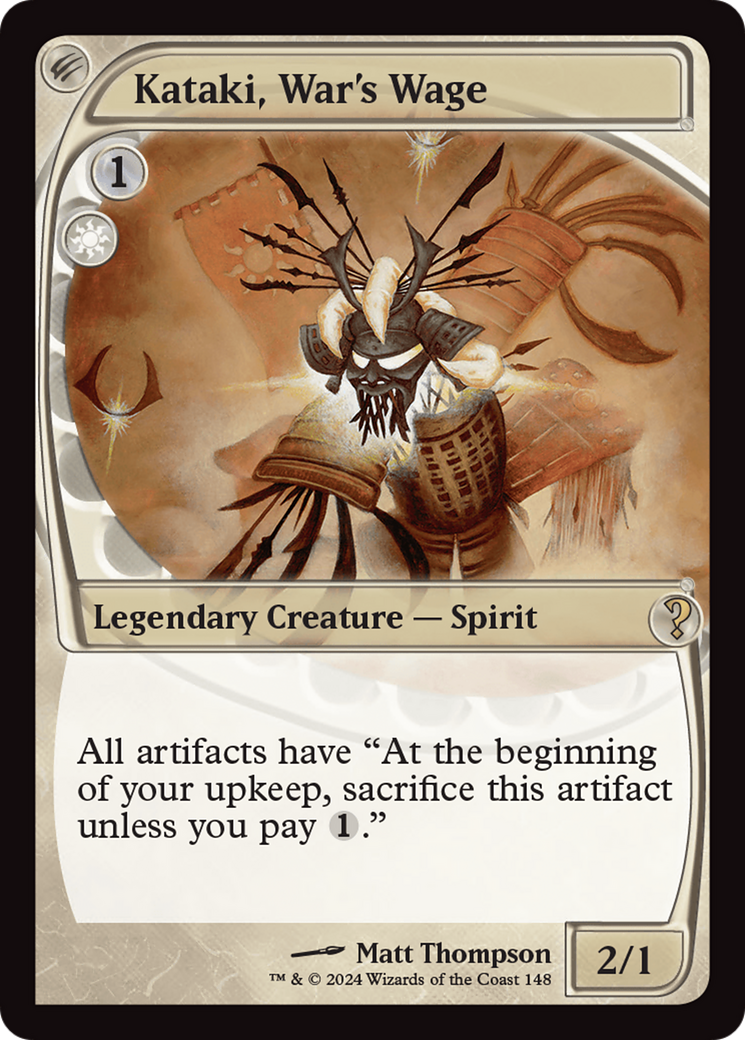 Kataki, War's Wage (Future Sight) [Mystery Booster 2] | Good Games Adelaide SA