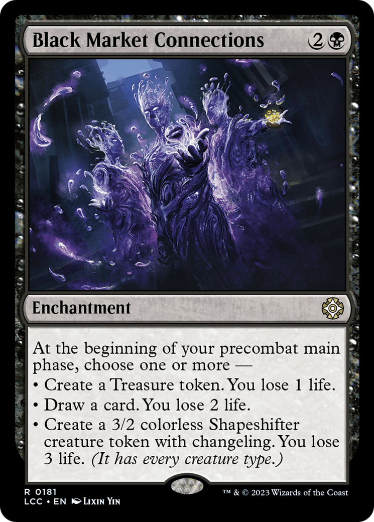 Black Market Connections [The Lost Caverns of Ixalan Commander] | Good Games Adelaide SA