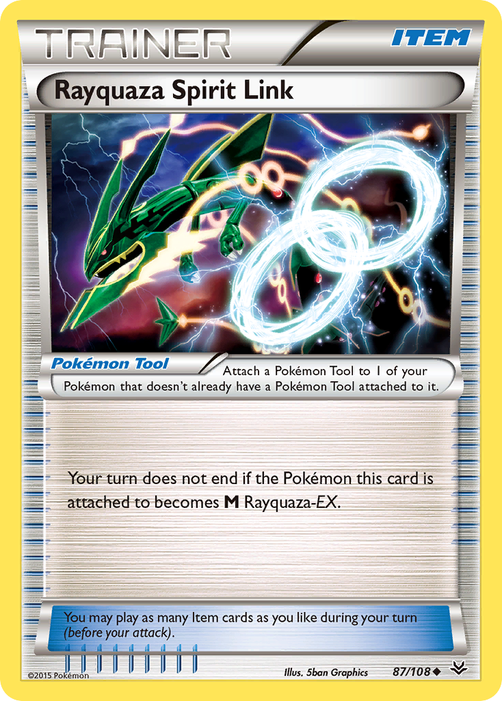 Rayquaza Spirit Link (87/108) [XY: Roaring Skies] | Good Games Adelaide SA