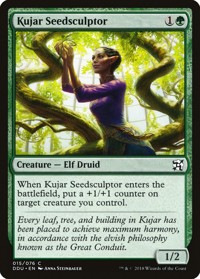 Kujar Seedsculptor [Duel Decks: Elves vs. Inventors] | Good Games Adelaide SA