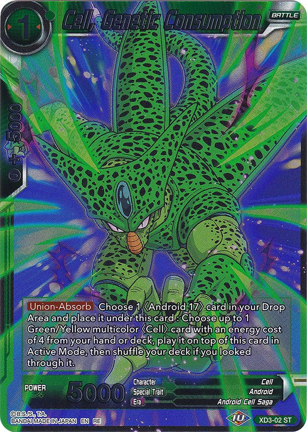 Cell, Genetic Consumption (XD3-02) [Ultimate Deck 2022] | Good Games Adelaide SA