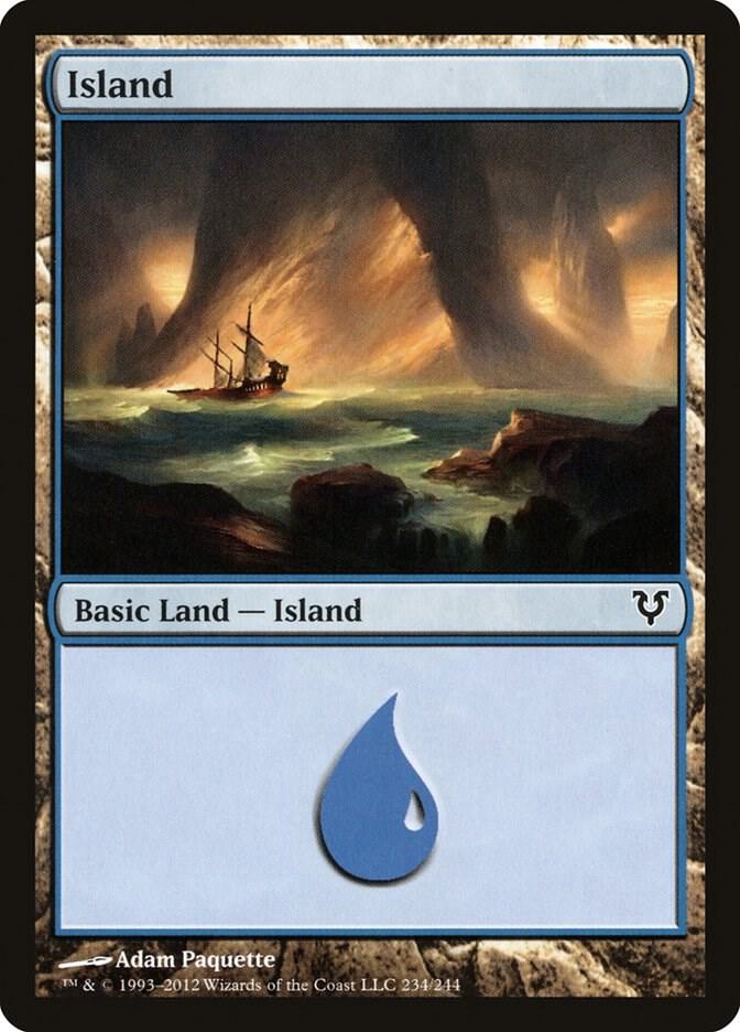 Island 234 234 (Avacyn Restored)  - Foil | Good Games Adelaide SA