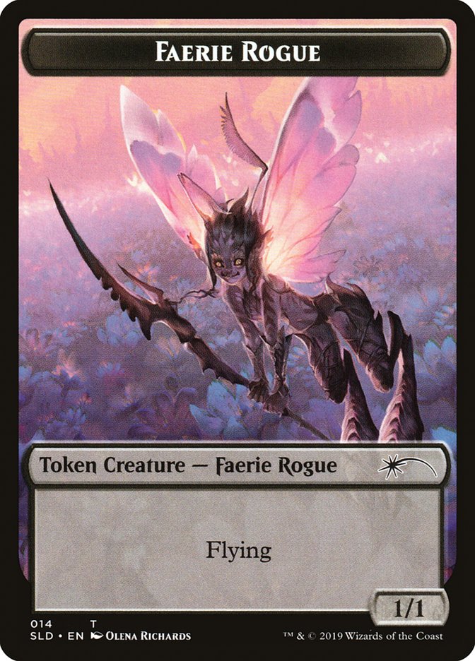Faerie Rogue Token (014) [Secret Lair Drop Series] | Good Games Adelaide SA