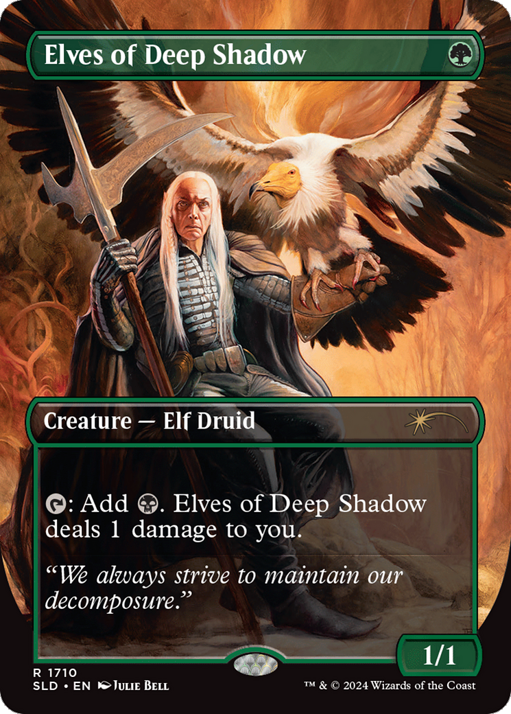 Elves of Deep Shadow (Rainbow Foil) [Secret Lair Drop Series] | Good Games Adelaide SA