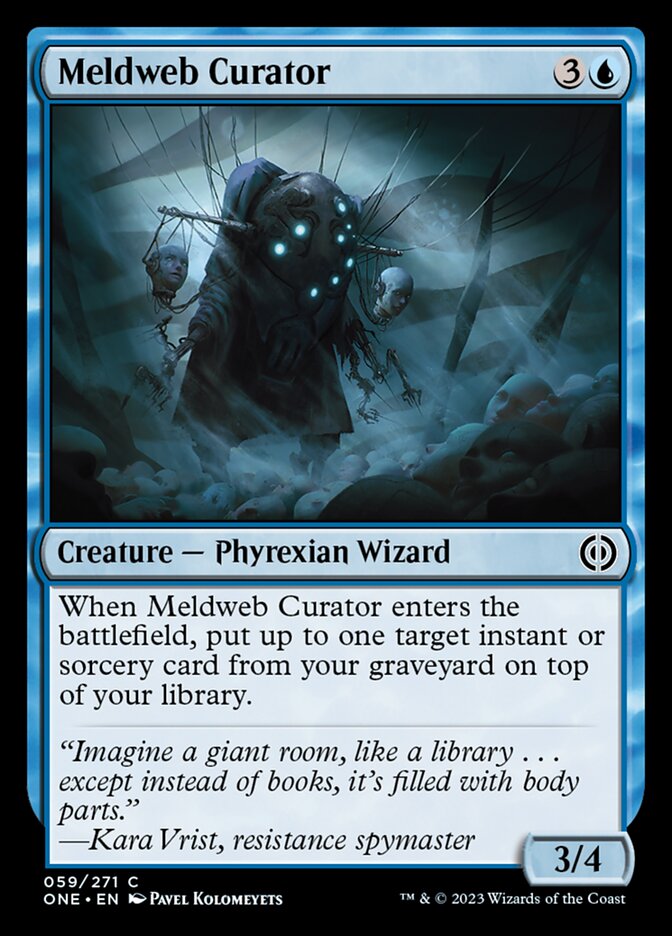 Meldweb Curator [Phyrexia: All Will Be One] | Good Games Adelaide SA