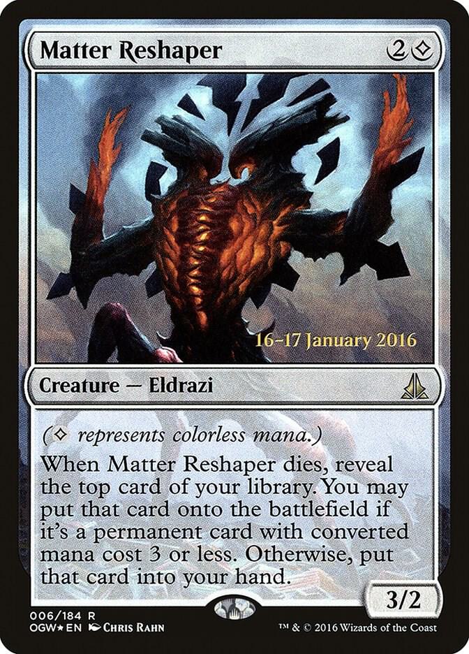Matter Reshaper 6 (Prerelease Cards)  - Foil | Good Games Adelaide SA