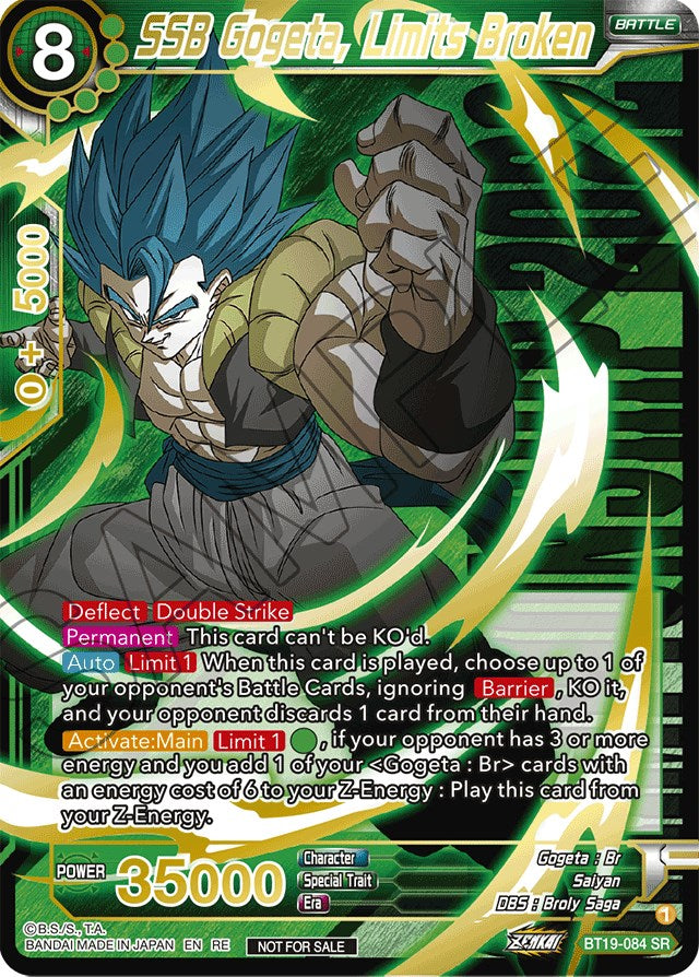 SSB Gogeta, Limits Broken (Championship 2022) (BT19-084) [Promotion Cards] | Good Games Adelaide SA