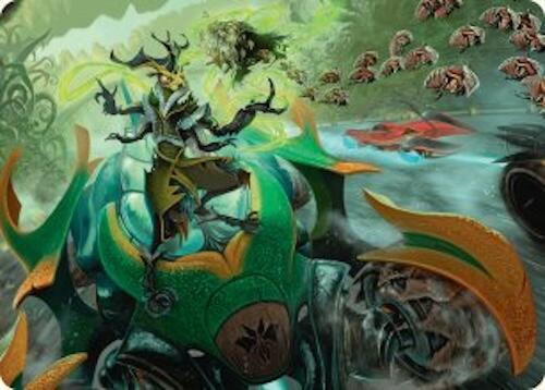 Aatchik Emerald Radian Art Card 15 54 15 (Art Series: Aetherdrift)  | Good Games Adelaide SA