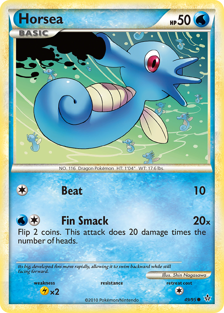 Horsea (49/95) [HeartGold & SoulSilver: Unleashed] | Good Games Adelaide SA