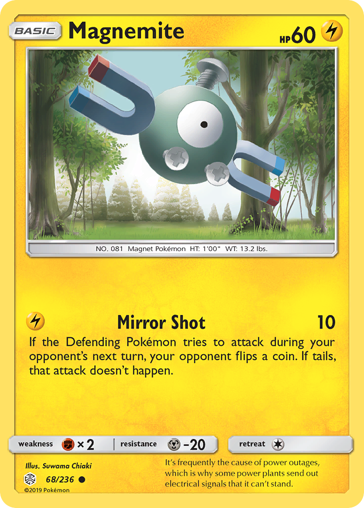 Magnemite (68/236) [Sun & Moon: Cosmic Eclipse] | Good Games Adelaide SA