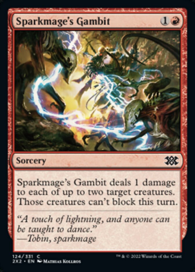 Sparkmage's Gambit [Double Masters 2022] | Good Games Adelaide SA