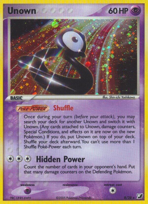Unown B B/28 (Unseen Forces)  - Holofoil | Good Games Adelaide SA