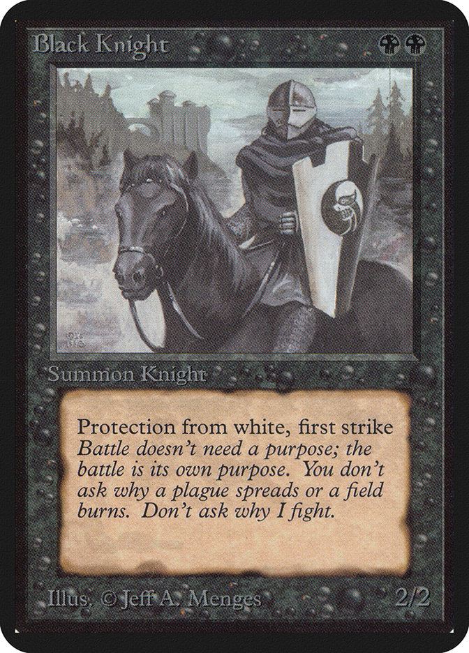 Black Knight [Limited Edition Alpha] | Good Games Adelaide SA